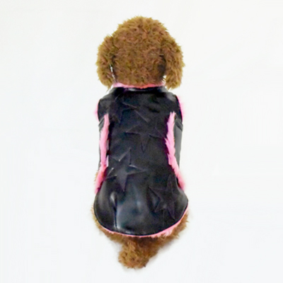 フェイクレザーコート