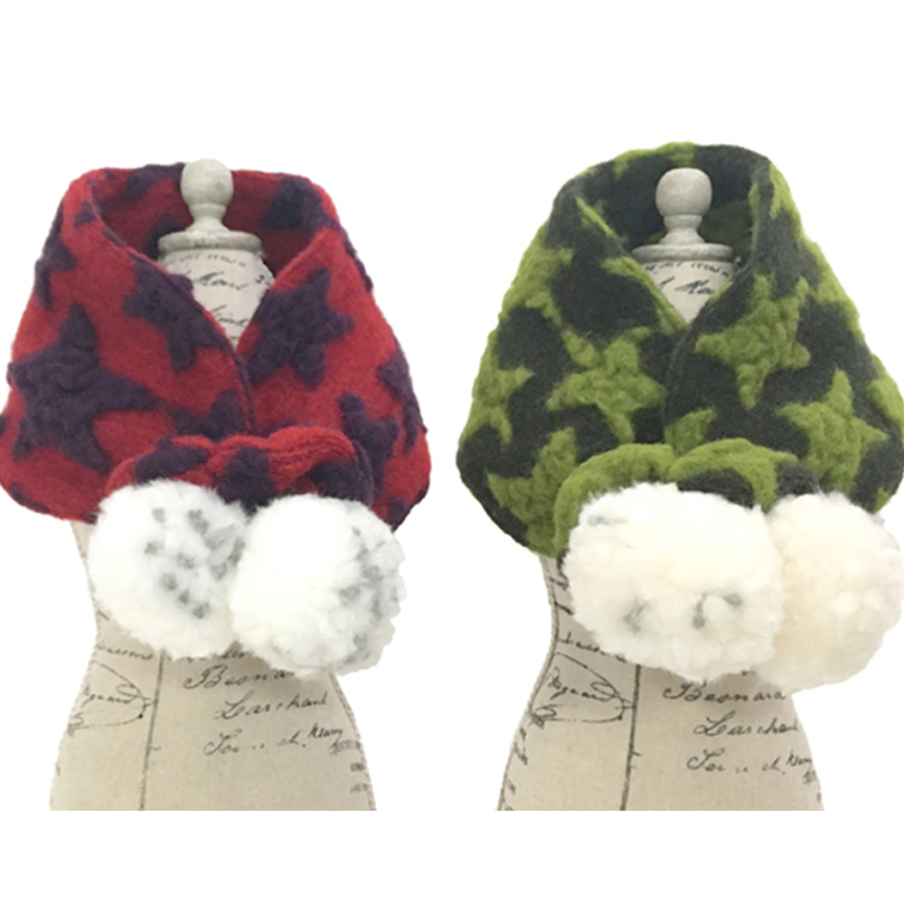 もこもこ星マフラー