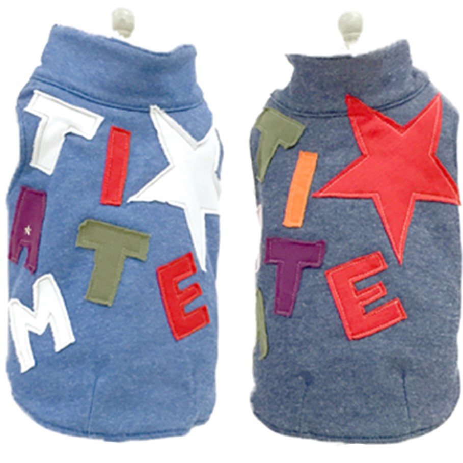 アルファベットデニムコート