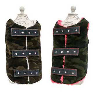 迷彩コーデュロイコート