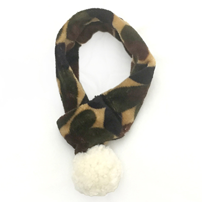 ハート迷彩マフラー